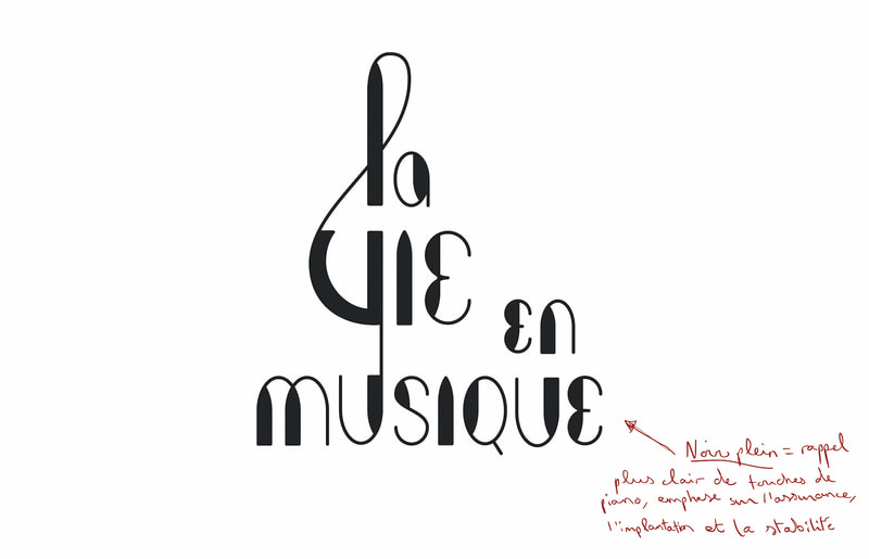 nouveau logo proposé pour l'association La Vie en Musique